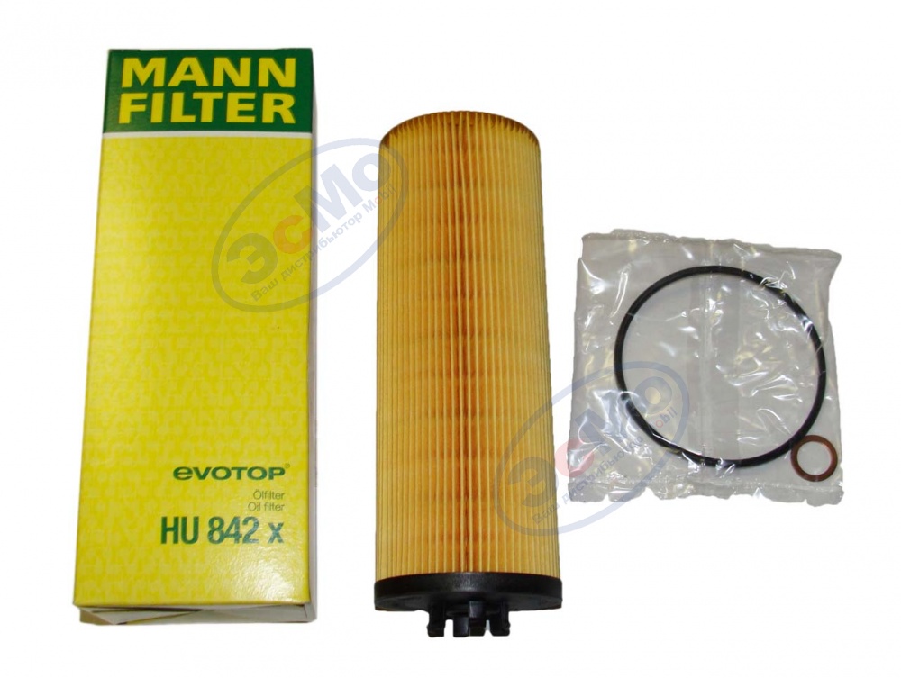 Фильтр масляный (MANN) HU 842 x  VAG