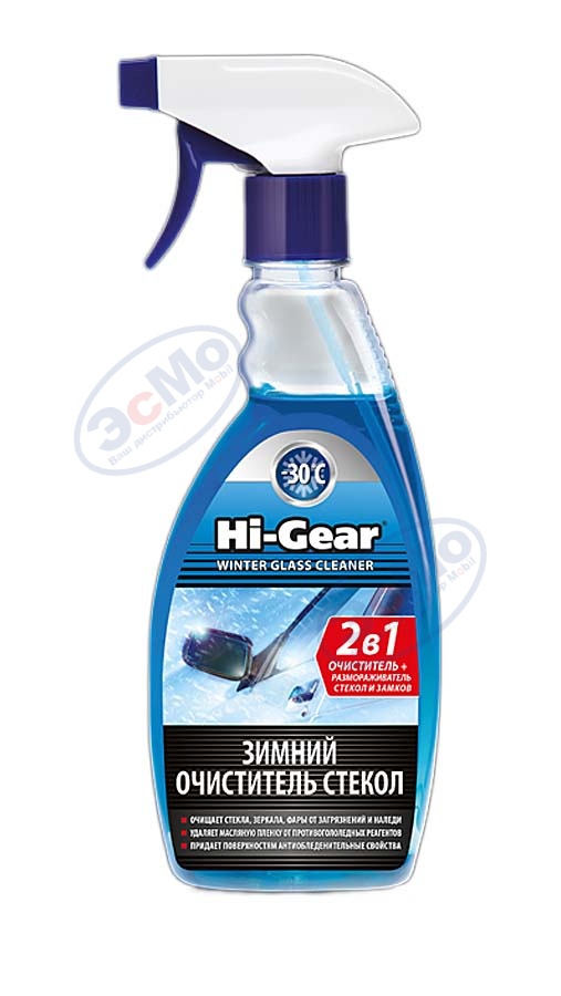 Размораживатель стекол и замков спрей 473 мл (Hi-Gear) HG5642 зимний очиститель стекол