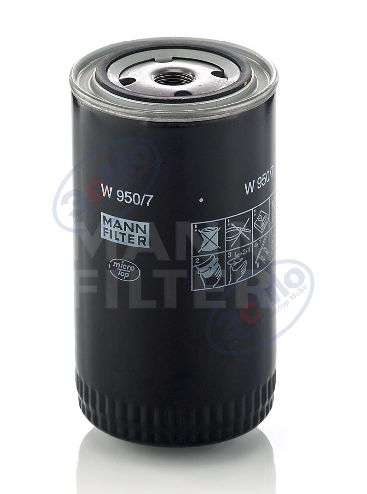 Фильтр масляный (MANN) W 950/7
