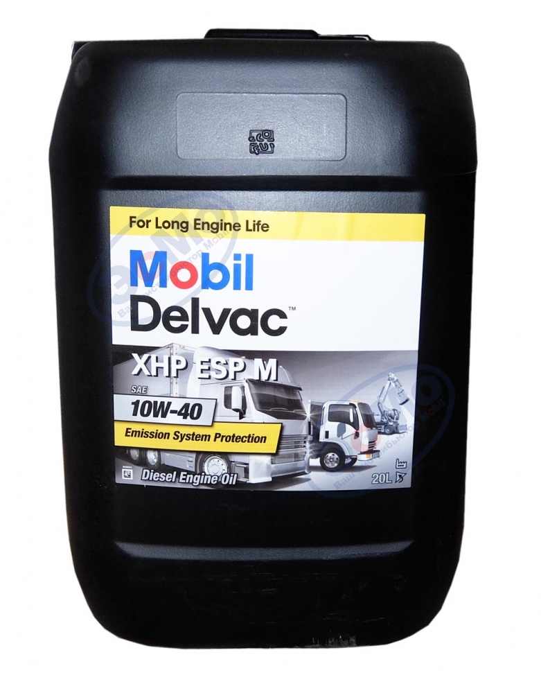 Моторное масло Mobil Delvac XHP ESP M 10W40  20 л