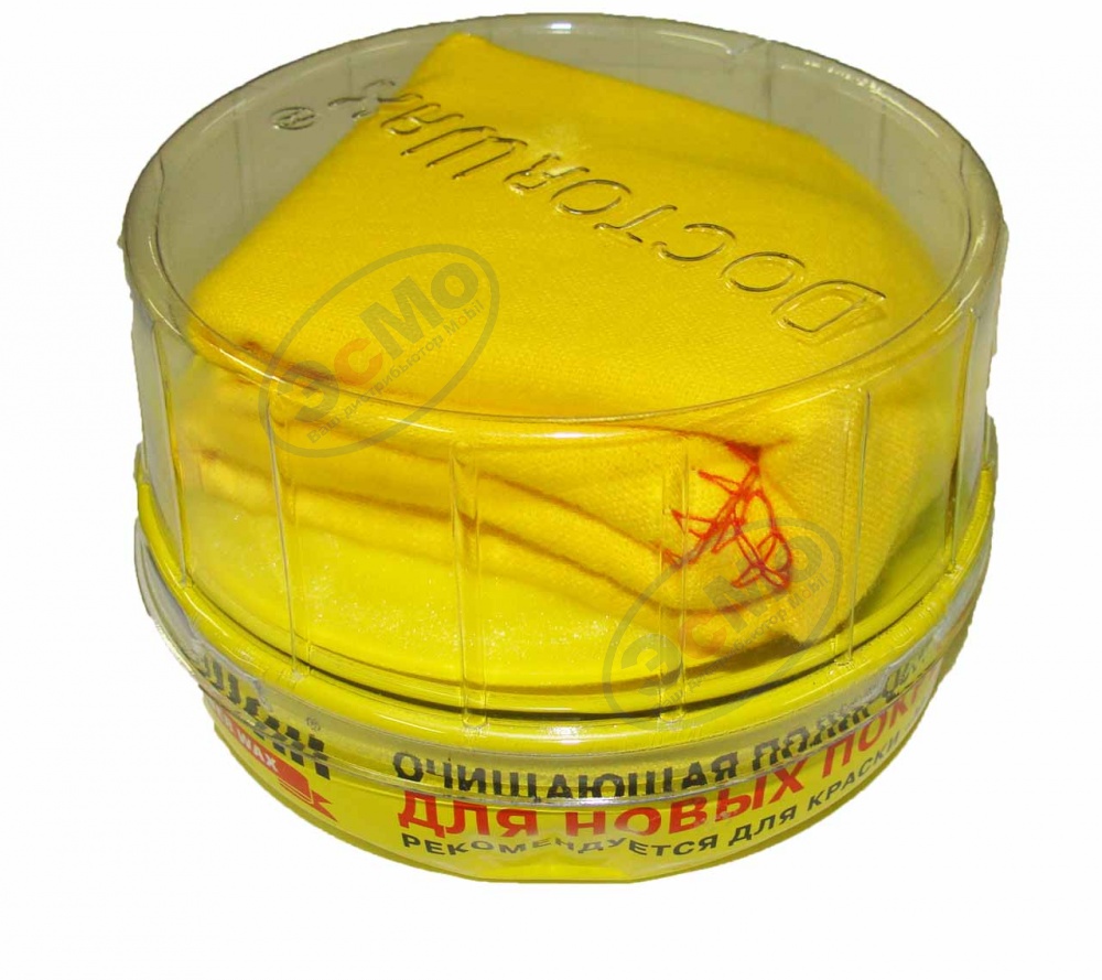 Полироль кузова с карнаубой 227 гр (Doctor Wax) DW8203 для новых покрытий с аппликатором и салфеткой