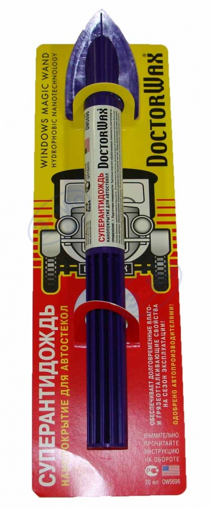 Антидождь 20 мл (Doctor WAX) DW5696 нано-защита для стекол