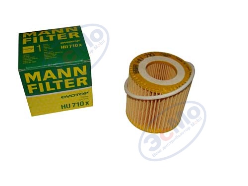 Фильтр масляный (MANN) HU 710 x  VAG