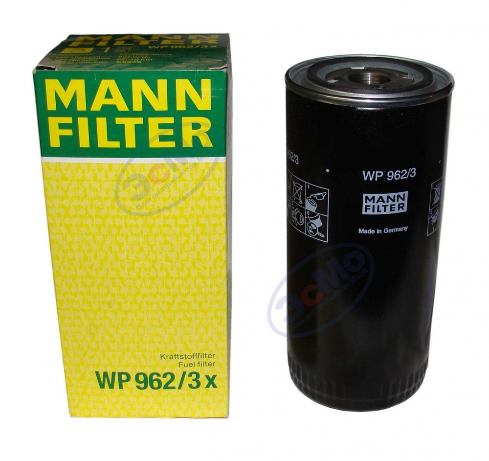 Фильтр масляный (MANN) WP 962/3x