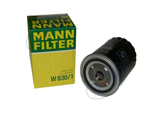 Фильтр масляный (MANN) W 830/1  VAG