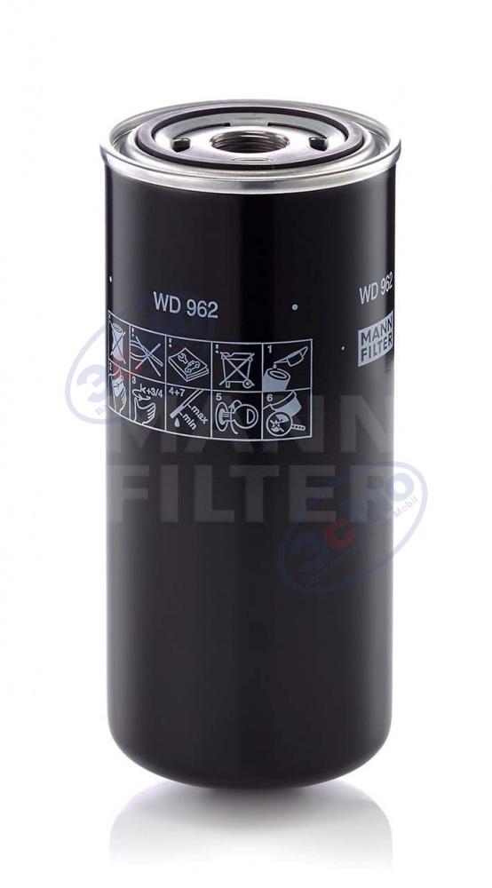 Фильтр масляный (MANN) WD 962